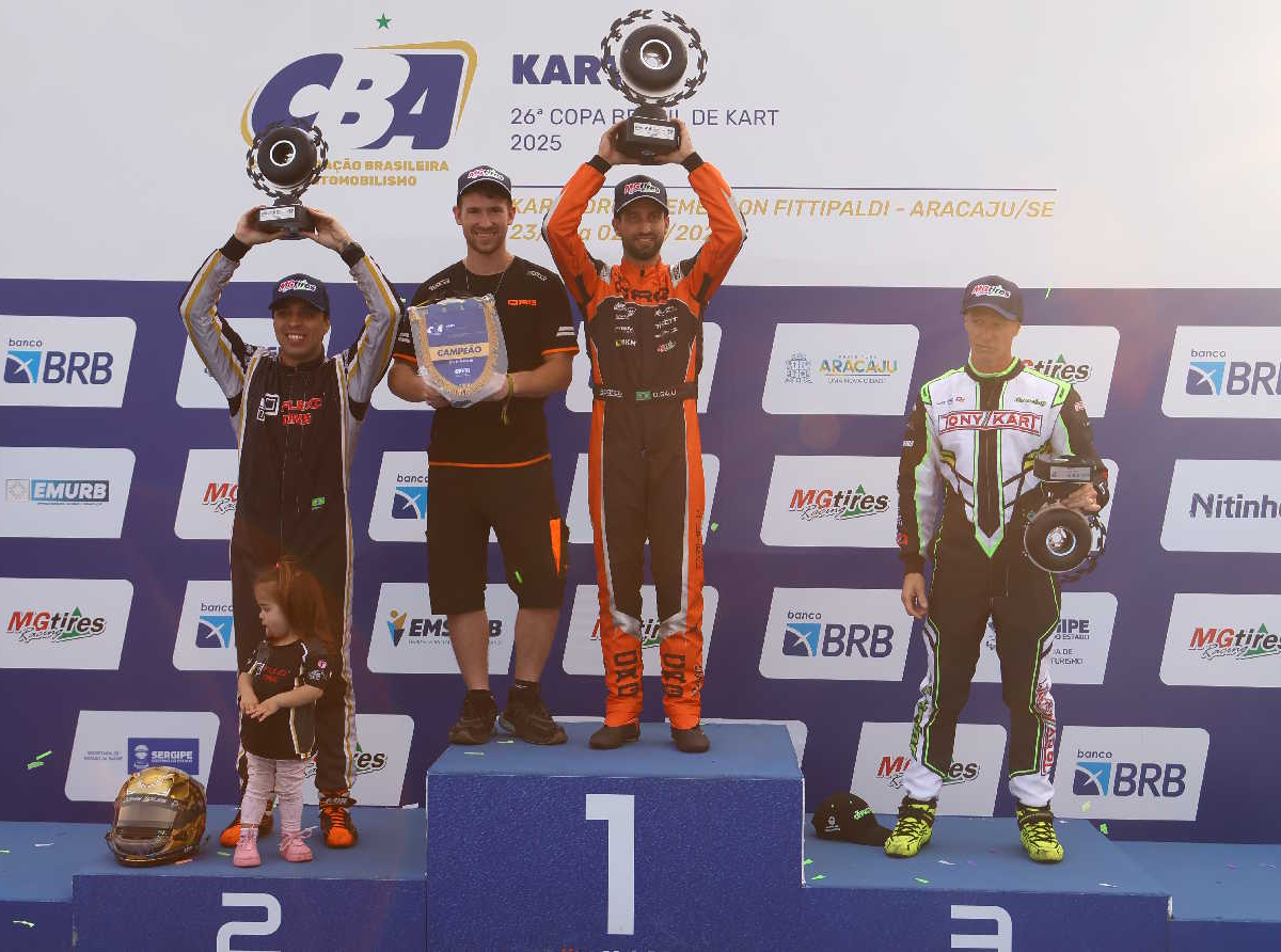 Olin Galli chega ao deca com o título na OKN Master / crédito: Fábio Oliveira / Radical Motors