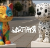 ART FOR PETS: Exposição de esculturas de cães e gatos vai ocupar a cidade de São Paulo em prol da causa animal