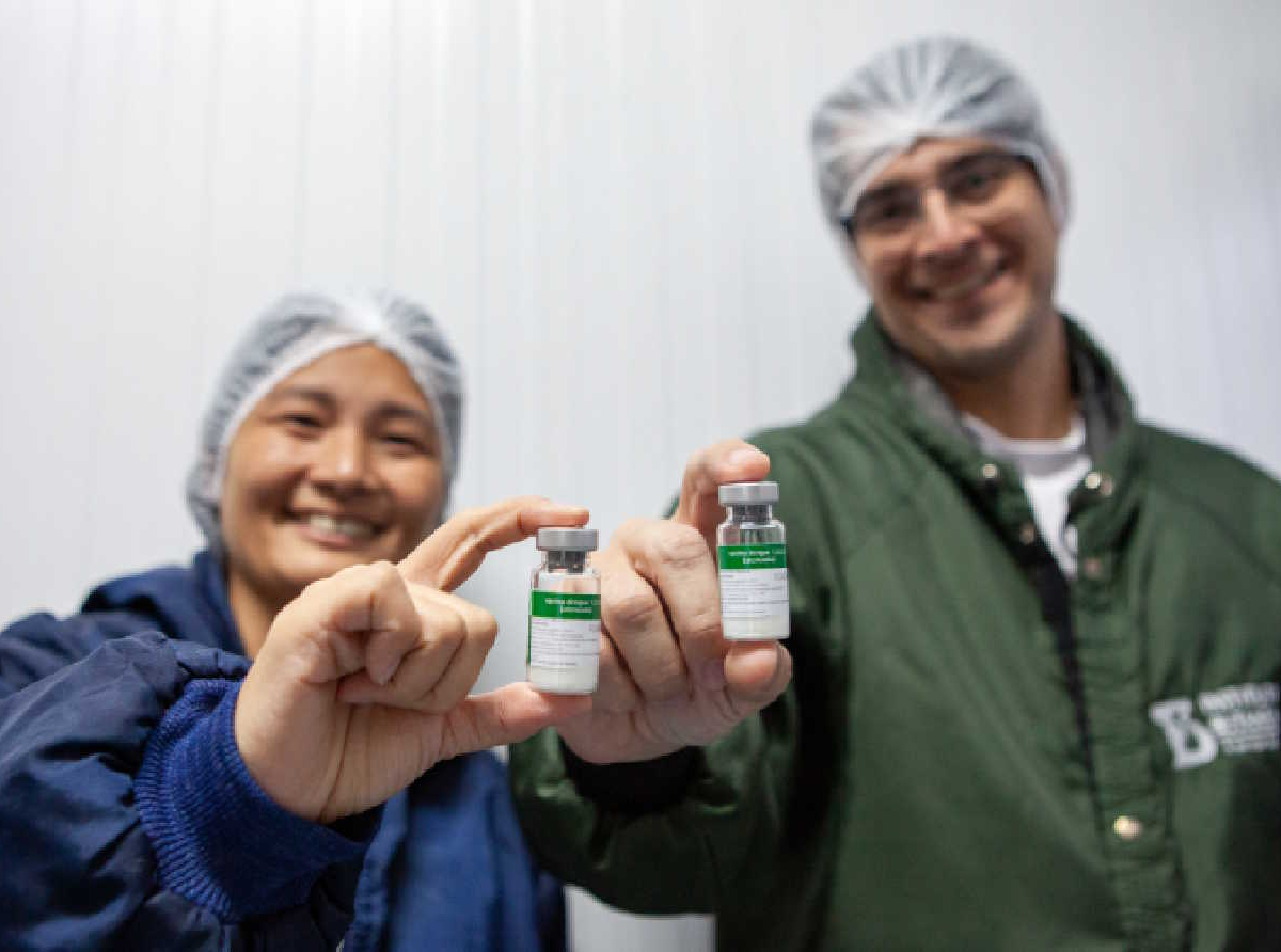 Vacina da dengue do Instituto Butantan / Foto: José Felipe Batista/Comunicação Butantan