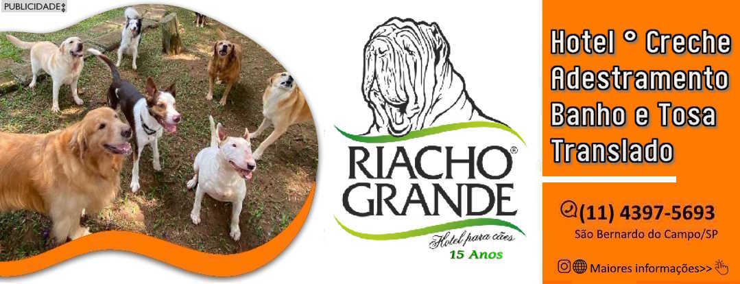 Riacho grande Hotel Para Cães